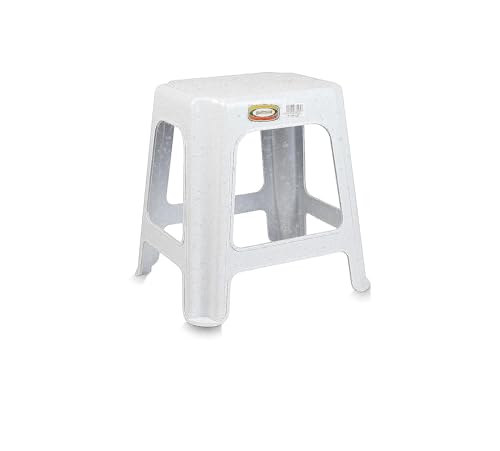 Big super stool 55W x 46L x 43H (cm),white