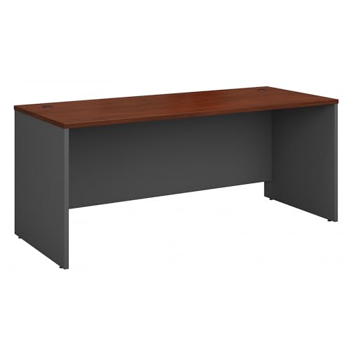 Bush Business Furniture Series C 72W x 30D Office Desk in Hansen Cherry