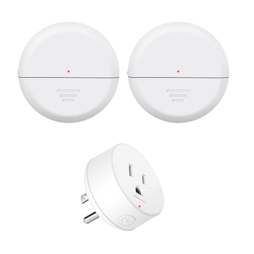 Image of Greencycle Motion Sensor Plug with 2 Wireless PIR Sensor,Automatic Lighting
