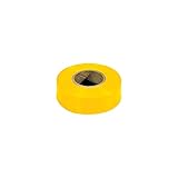 300 Yard Yellow Flagging Tape for Surveying and Marking