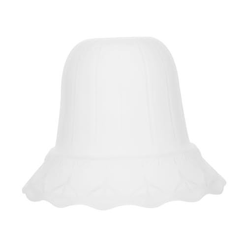 jojofuny Glas Lampenschirm Ersatz Lampenabdeckung Für Haushalt Deckenleuchte Und Schreibtischlampe Wärmeeffizient Einfach Selbstmontierbar Milchglasoptik Für Wohn Schlafzimmer
