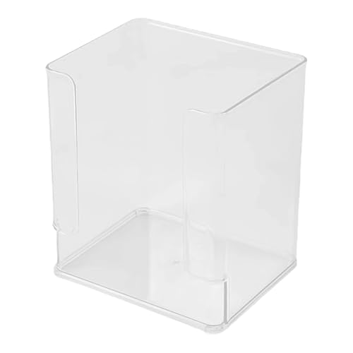 Organizador De Maquillaje Acrílico | Apertura En U Compartimentada De Cosméticos,Contenedor De Maquillaje Transparente | Para Dormitorio Oficinas Baño Escritorio Cocina Armario