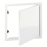 Placoplatre T119265 Trappe de visite acier laqué blanc Revisionsklappe, weiß, 500 X 500