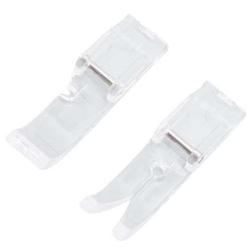 Set de 2 Pies Prensatelas Transparentes para Máquina de Coser miniatura 2
