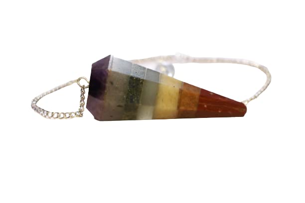 See full amazon price history chart for JABRESHWAR CRYSTAL Natural 7 Chakra Pendulum Seven Chakra Dowsing Pendulum Real Faceted Crystal Cone Healing Pendulum | Stone of Enery, Power and Healing JABRESHWAR CRYSTAL Natural 7 Chakra Pendulum Seven Chakra Dowsing Pendulum Real Faceted Crystal Cone Healing Pendulum | Stone of Enery, Power and Healing (B09SDXZW1T) Amazon Price History, Amazon Price Tracker