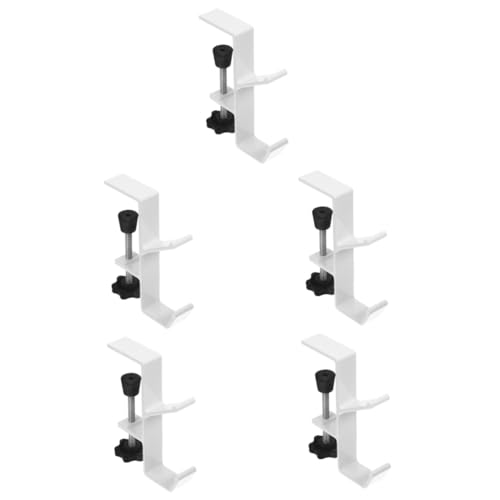 VILLCASE 4pcs Convenient Desk Bag Hanger Magnetic Purse Hook for Table Multi-Function Hook Desk Schoolbag