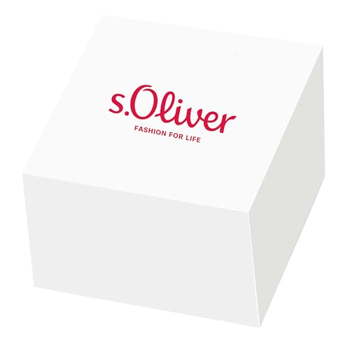 s.Oliver Armbanduhr für Damen mit Silikon Armband, 18,5 cm, Quarzuhr Analog, 3 bar Wasserdicht, Geschenk für Frau und Freundin, Kommt in passender Uhrenbox – Bild 6