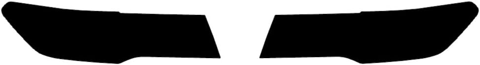 Rvinyl Headlight Pre Cut Film Cover Kit in Blackout Smoke Compatible with Cadillac Escalade 2021-2024 - Adhesive Backss