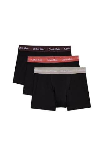 Calvin Klein Men’s 3 Pack Trunks with Logo Waistband product thumbnail 19