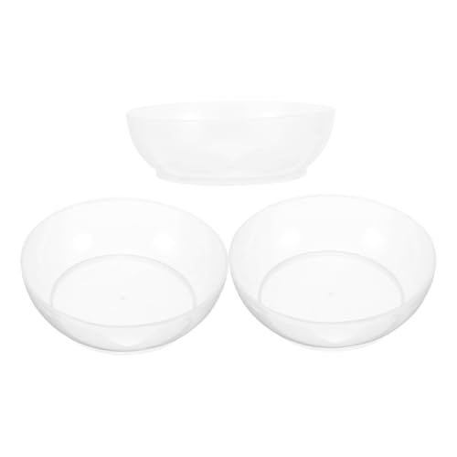 Cabilock Electronic Scale Tray Set Reusable Weighing Bowls Scale Markings for Kitchen Baking Meal Prep