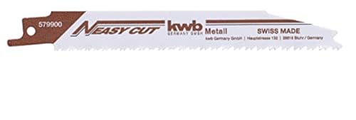 KWB 49579900 - Pack de 2 hojas para sierra de sable (Easy-Cut, bimetal, SB)