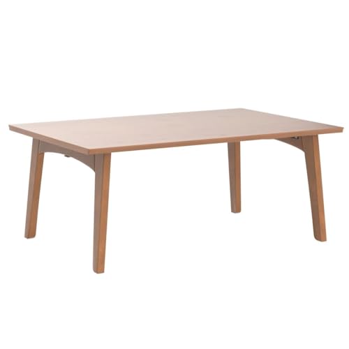 JIKUGO Japanese Floor Table No Assembly Required Bamboo Folding Walnut Coffee Table Bedroom 23.6x15.7x9.8in Furniture Low Tea Table for Sitting on The Floor Walnut Small