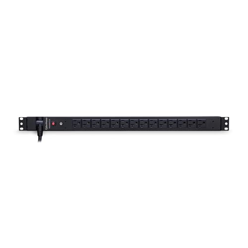 CyberPower PDU20BVT14F Basic PDU, 100-125V/20A, 14 Outlets, 0U Rackmount
