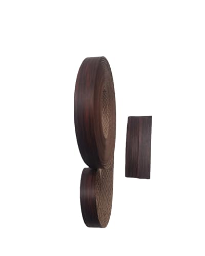 Image of HGKJHFmelamine Edging Tape. pre Coated with hot melt Adhesive Flexible Veneer Edge Edging, Used for Cabinet and Furniture Maintenance (No21-Redwood Color, 1.81cm*40ft)