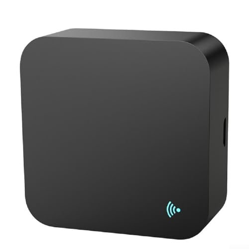 Eawfgtuw Home WiFi Infrarot Fernbedienung Hub für oder Life App, IR Blaster kompatibel mit TV, Klimaanlage, Ventilator, Set-Top-Box, (B)
