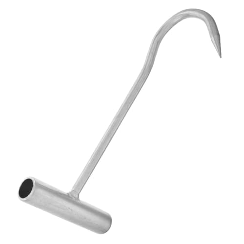 GALPADA Heavy Duty Manhole Cover Hook Durable Lifting Tool for Storm Drain Covers for Easy Handling and Moving Portable Multipurpose Equipment for Professionals