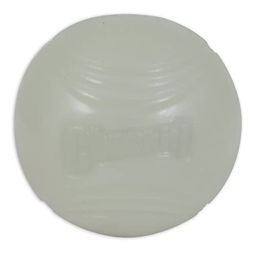 Chuckit! Max Glow Ball Dog Toy, Large (3 Inch Diameter) for dogs 6-100 lbs, Pack of 1 - Image 3