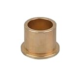 2pcs Mini Self-Lubricating Copper Flanging Bearings - High Load Capacity Oil Bushings for Industrial Applications(10x14x8x22x2mm)