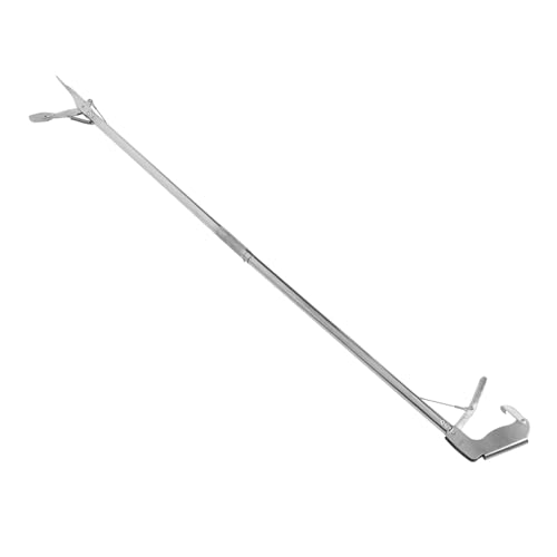 HAPINARY Foldable Grabber Claw Metal Grabber Clamp Reacher Help Elderly Daily Life Helper