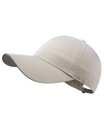 GADIEMKENSD Blank Baseball Cap 100% Premium Washed Cotton Hat for Women Men Unconstructed Soft Basic Hat Unisex Custom Items Plain Caps Dad Hats for Outdoor...