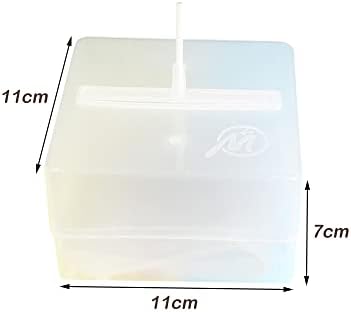 Money Box Set Crafts Reusable Cake Money Box Rectangular Transparent Cake Money Pulling Kit Suitable for Birthday Cake Banquet Party Party Supplies