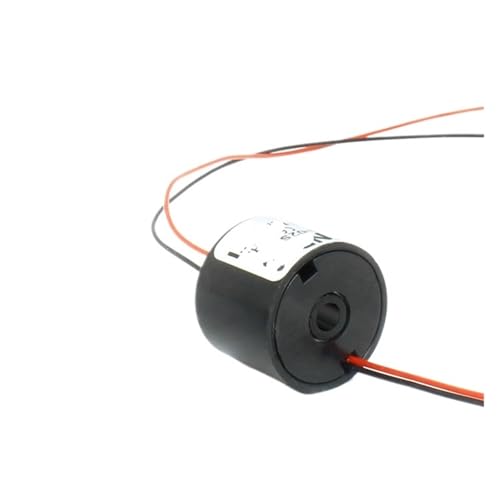 Mini Slip Ring Through Hole Slip Ring Aperture 3mm, Outer Diameter 16mm, 2/4 Channel 2A Slip Ring Hollow Shaft Slip Ring(4 Channel)