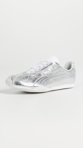 Image of PUMA Womens H-Street Lustre Sneakers Shoes Casual - Silver