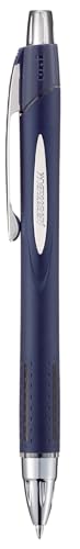 Image of Uni-Ball Jetstream RT Ballpoint Pen, Fine Point (0.7mm), Coastal Barrel, Black Ink, 6 Pens