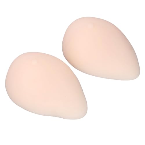 2 Peças de Mama Em Forma de Lágrima, Nova Pele de Silicone Simulada Em Formato de Gota de água, Prót