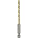 Makita D-23905 5/32" Titanium Coated Drill Bit, 1/4" Hex Shank