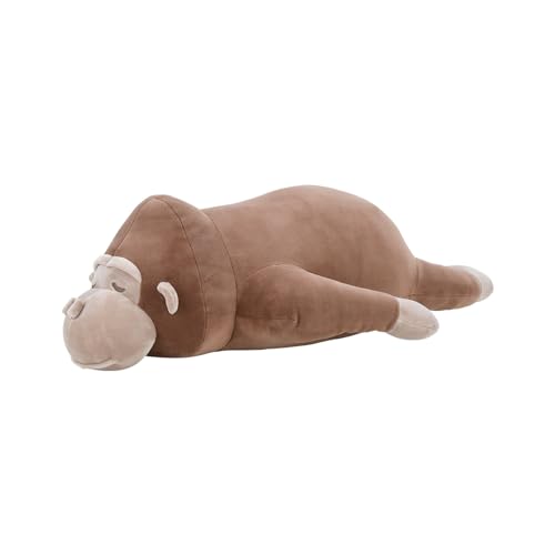 りぶはあと 抱き枕 プレミアムねむねむアニマルズ ゴリラのボンゴ Mサイズ(全長約50cm) ふわふわ もちもち ぬいぐるみ だきまくら プレゼント48908-92