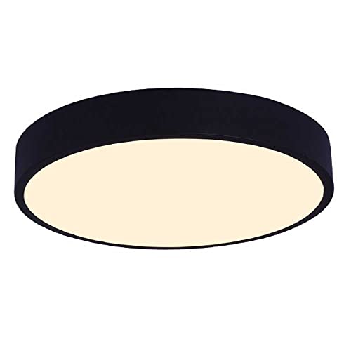 Plafonnier LED mince de 1,9 pouce avec éclairage tricolore à intensité variable - 2
