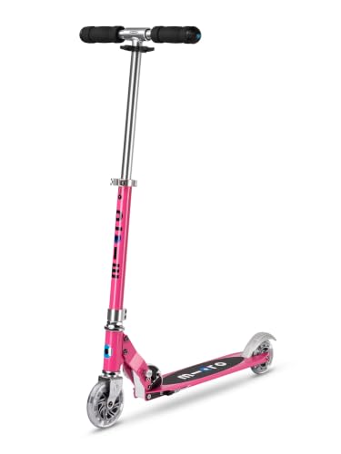 Micro SA0027 Kinderroller Sprite klappbarer Scooter in pink