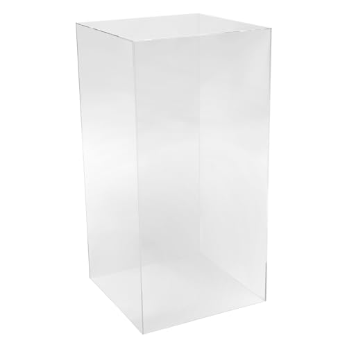 ZealEco Vitrina de acrílico vitrina vitrina grande caja