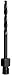 Rocky Mountain Twist 953HS3/32LS Threaded Shank, Heavy Duty High Speed Steel, 135 Degree Split Point, 3/32" Fractional Size, 2-1/8" Overall Length (Pack of 100)