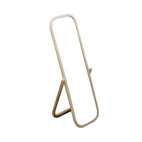 Image of Miniature Sturdy Full Length Mirror for Scene Props Birthday Gifts Ornaments 13.1cm Wood
