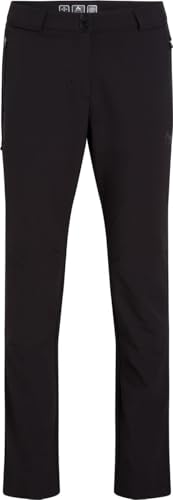 Pantalon classique femme MC Kinley Amond noir coupe droite confortable