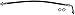 Dorman H621722 Rear Passenger Side Brake Hydraulic Hose Compatible with Select Infiniti / Nissan Models