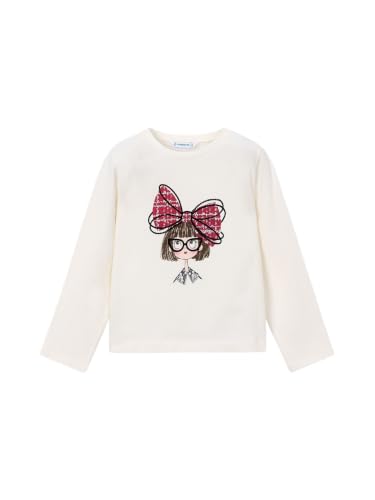 Mayoral T-Shirt Langarm elegant für Mädchen Roh-Rot 5 Jahre (110cm)
