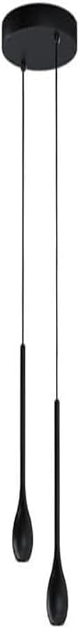 Lampes suspendues LED modernes plus longues tube COB 5W chrome