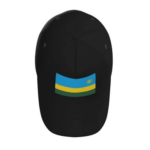Rwanda Flag Baseball Hats for Men and Women - Classic Adjustable Hats4