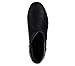 Skechers Women's ARCH FIT MARLIE - WEEKEND CHAT knit buckle zip boot, Black/Black, 7.5 M
