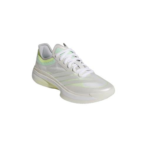 adidas Unisex Adizero Select 2.0 Basketball Sneaker, Zero Metallic/Grey/Lime Burst, 7 US Men2