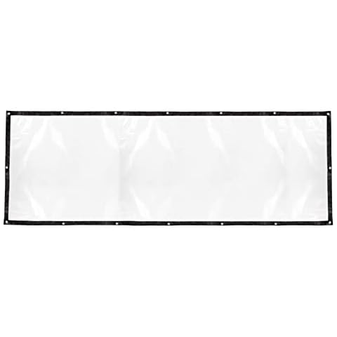 1x5m Clear Waterproof Heavy Duty Tarp Cover