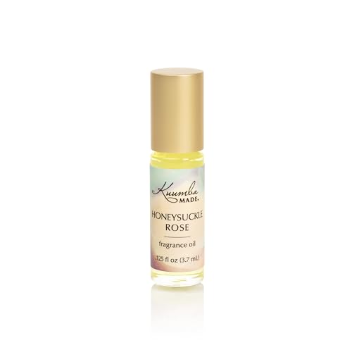 Kuumba Made Honeysuckle Rose Fragrance Oil Roll-On 0.125 fl oz (3.7ml) | Rollerball Perfume