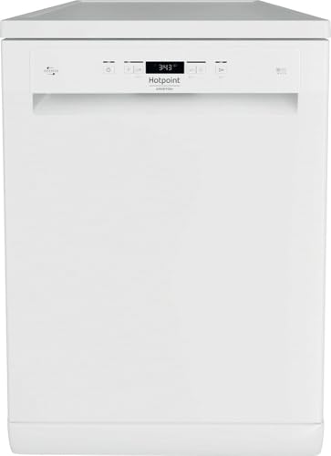 Hotpoint - HFC3T232WG Lave-vaisselle Pose-libre - 14 Couverts, Technologie 6ème Sens, ZoneWash 3D, Active Dry - Silencieux 42 dB - H 85 x L 60 x P 59 cm -...