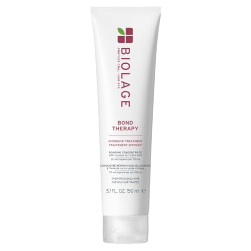 Biolage Bond Therapy Pre-Shampoo, Cleansing & Repairing, Enriched with Coconut Oil & Citric Acid, For Over-Processed Hair, 150ml