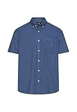 camel active 409256 7s56 Chemise, Bleu Indigo, L Hommes