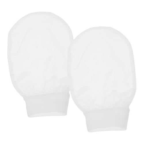 TOGEVAL 2Piezas Guantes De Exfoliantes Guantes De Ducha y Sedosos Para Limpieza Para Tratamientos De Hidratación y Exfoliación Corporal