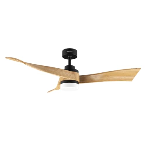 Cecotec - EnergySilence Aero 5285 Biały wentylator sufitowy - 40 W, średnica 52", źródło prądu stałego, pilot, oświetlenie LED 18 W, programowalny timer, tryb zima-lato
